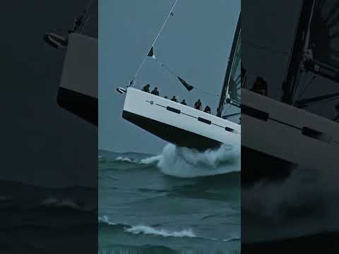 ⚡🌊 Defying Gravity at SeaOne wave. #racin #yacht #oceanwonder