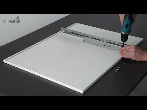 Coulisses Quadro YOU Silent System - 10 kg HETTICH