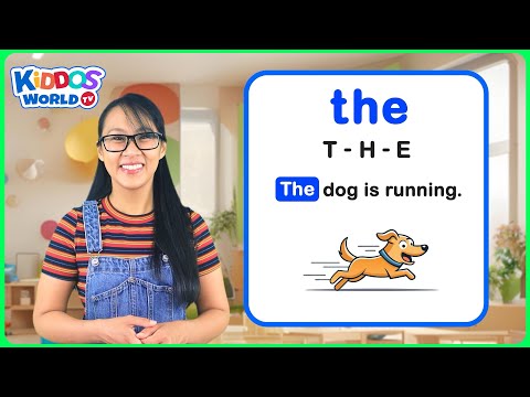 Learn Sight Words with Miss V - Fun Reading Practice