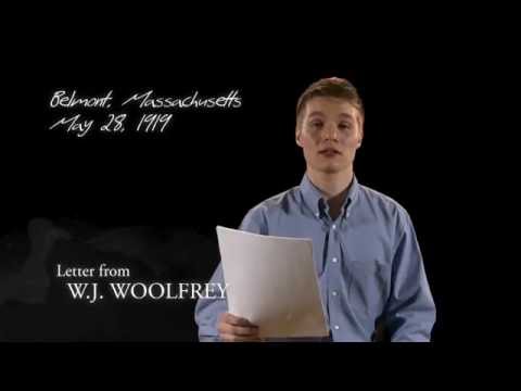 Letters from World War One - In Their Own Words: W. J. Woolfrey