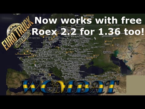 ETS2 1.36 BETA - Big Map Combo incl RoEx, YKSRSK, Rusmap, Great Steppe, ROS, Swedish Islands, PJ +++