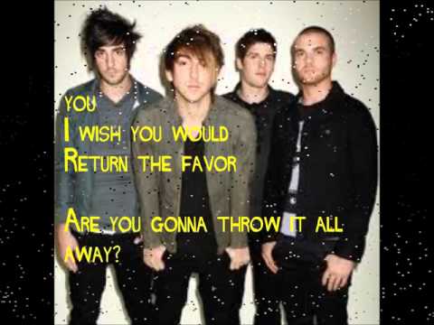 All Time Low -  "Return The Favor" [Lyrics]