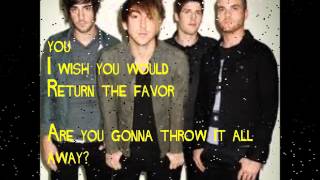 All Time Low -  "Return The Favor" [Lyrics]