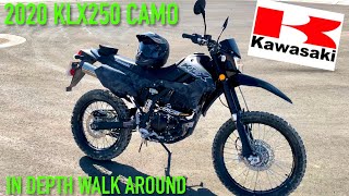 Download lagu 2020 Kawasaki KLX 250 Camo Dual Sport | The Coolest Beginner Motorcycle mp3