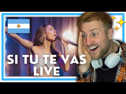 *Reacción* TINI - Si Tú Te Vas | Live Claro Sessions