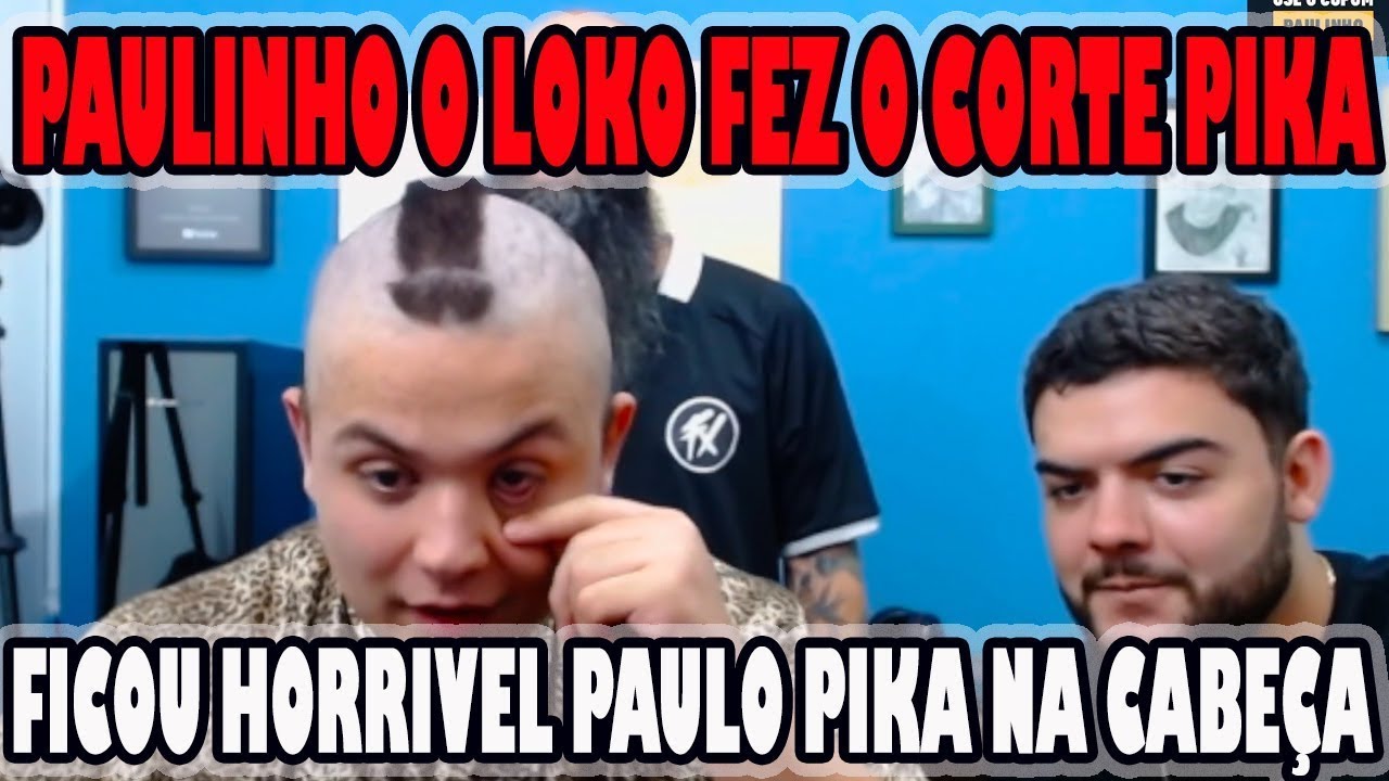 PAULINHO O LOKO CUMPRE APOSTA E FAZ O CORTE PIK@ AO VIVO JUNTO COM O LUQUETA