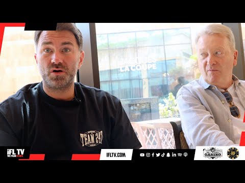 'NOW F*** OFF' - EDDIE HEARN v FRANK WARREN HAVE HEATED DEBATE ON 5v5, FURY-USYK, SIMON JORDAN, ARUM