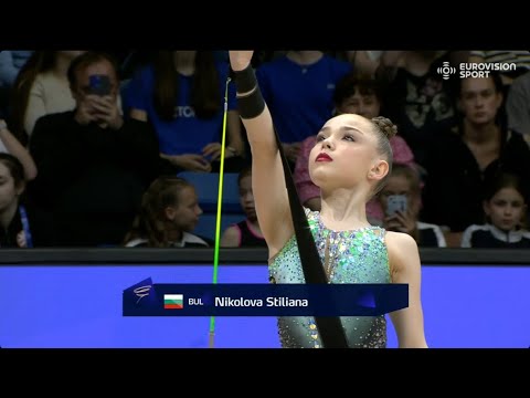 Stiliana NIKOLOVA (BUL) Ribbon AA FINAL 28,20 - European Championship Tallinn 2025