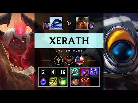 Xerath Support vs Nautilus - NA Grandmaster Patch 25.21