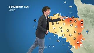 Illustration de l'actualité La météo de votre vendredi 1er mai 2026