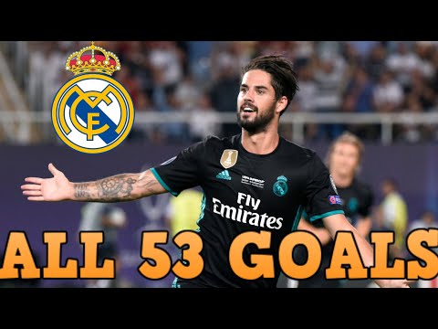 Isco Alarcon - All 53 Goals For Real Madrid - 2013-2022