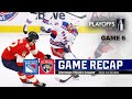 Gm 6: Rangers @ Panthers 6/1 | NHL Highlights | 2024 Stanley Cup Playoffs
