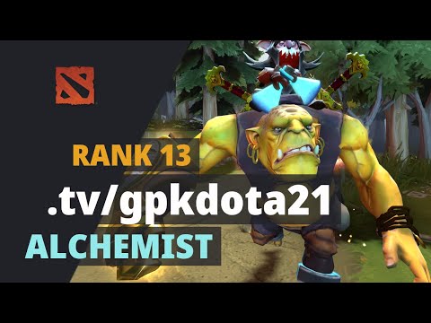 .tv/gpkdota21 (Rank 13) plays Alchemist Dota 2 Full Game