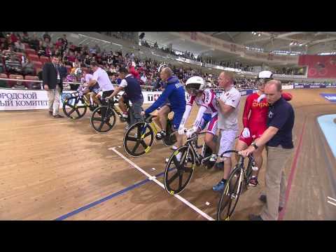 Womens Keirin Second Round 2013 UCI World Track Championships