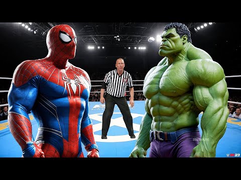 SPIDERMAN VS HULK - EPIC BATTLE