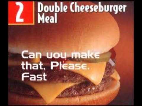 KJ-52 Coke Fry and Cheeseburger