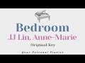Bedroom - JJ Lin, Anne-Marie (Piano Karaoke) - Instrumental Cover with Lyrics