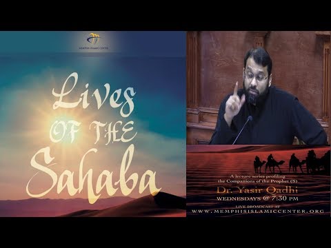 Lives of Sahaba 68 - Hassan Ibn Thabbit - Sh. Dr. Yasir Qadhi