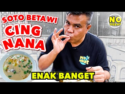 KULIDEL SOTO BETAWI CING NANA - ENAK BANGET