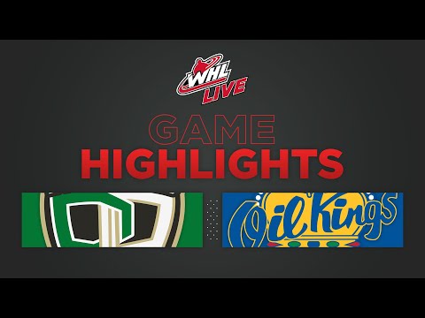 WHL Highlights: Raiders (2) at Oil Kings (1) - October 21, 2022