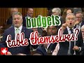 Budgets table themselves? Families and Brookfield have budgets. Why doesn't Carney government?