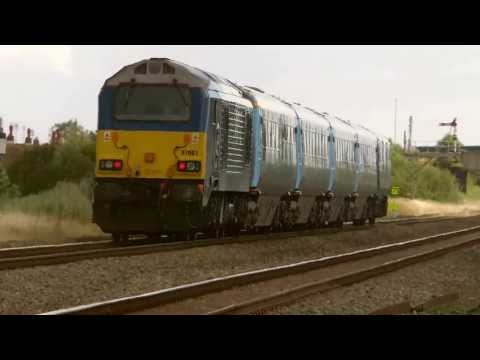 Prestatyn 3.8.2013 - Arriva Trains Wales DVT 82306 & Class 67 67001