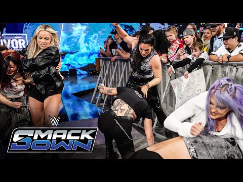 Women’s WarGames teams engage in out-of-control brawl: SmackDown highlights, Nov. 29, 2024