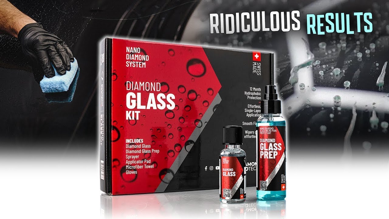 How to Apply Diamond GLASS Windshield Coating (Insane Water Behavior!)