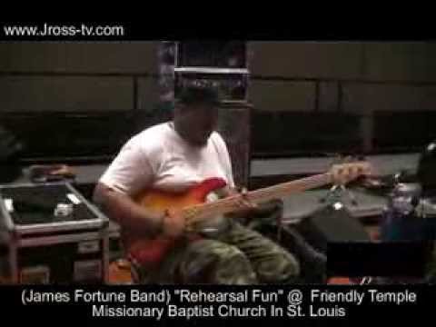 James Ross @ James Fortune Band - Thaddeus Johnson, AyRon Lewis, Varo Johnson www.Jross-tv.com