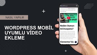 WordPress Responsive YouTube Embed | Mobil Uyumlu Video Ekleme