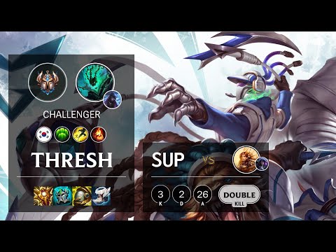 Thresh Support vs Leona - KR Challenger Patch 10.25b