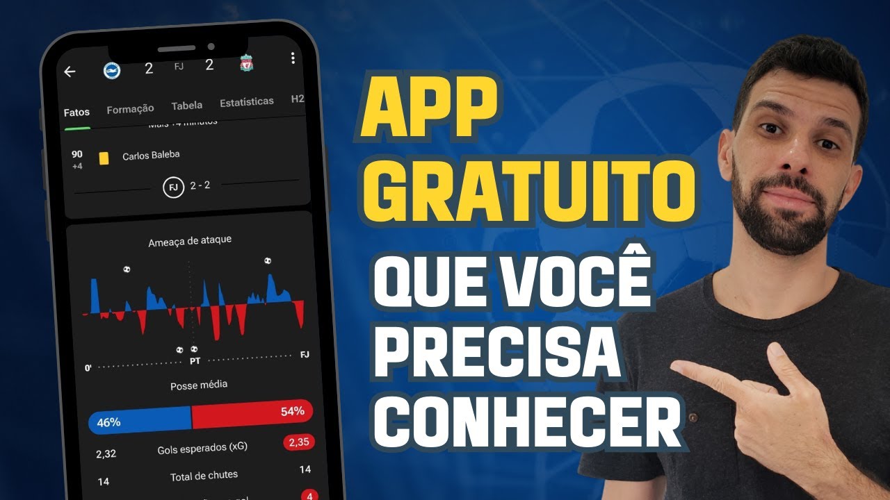 DICA DE APLICATIVO / SITE GRÁTIS PARA APOSTADORES ESPORTIVOS: FOTMOB