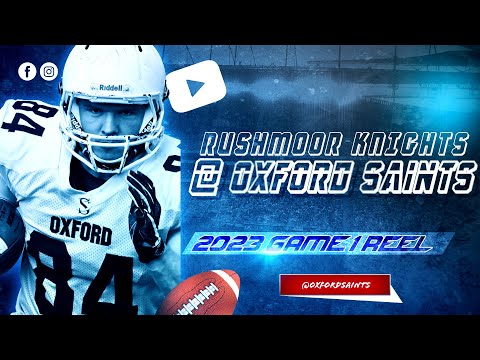 GAMEREEL: Rushmoor Knights at Oxford Saints BAFA Division 1 SFC