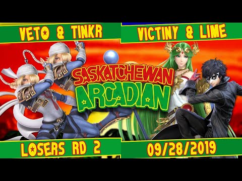 Veto & Tinkr (Y) vs. Victiny & Lime (B) - Losers Rd 2 - SK Arcadian