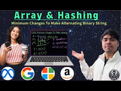 Leetcode 1758 Minimum Changes To Make Alternating Binary String Python Algoyogi