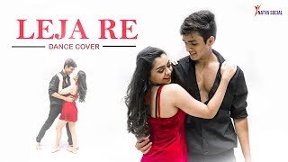 Leja Re | Dhvani Bhanushali | Dance Cover | Natya Social Chorography