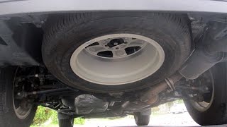 2009 Toyota Highlander - How to Remove a Spare Tire