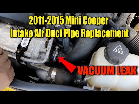 2011-2015 Mini Cooper S Intake Air Duct Charge Pipe Replacement ***Quick Fix***