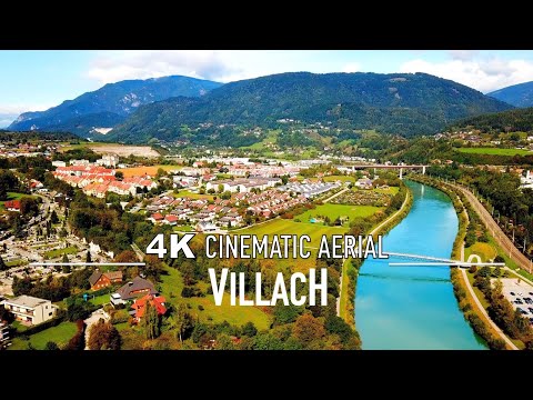 VILLACH 🇦🇹 Drone Aerial 4K | Österreich Kärnten Drohne Austria