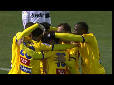 Gol de Oriol (3-2) en el AD Alcorcón - Real Madrid Castilla - HD