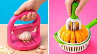 Cut & Peel Fruits and Veggies Like a PRO 🧅 Gadgets vs. Hacks