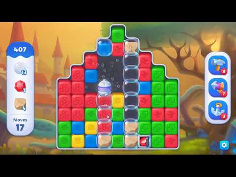 Fishdom Blast Level 407 - NO BOOSTERS GAMEPLAY 🐠 | SKILLGAMING ✔️