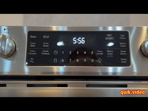 How to Set the Clock on a Frigidaire Oven