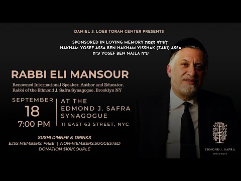 Rosh Hashana Comes Alive with Rabbi Eli Mansour 