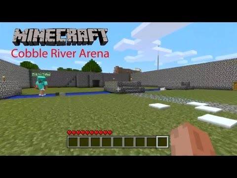 Minecraft Xbox PVP: Team Deathmatch on Cobble River Arena