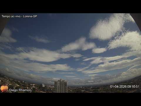 Céu de Lorena-SP e Serra da Mantiqueira - 01/04/2026