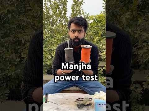 Desi Manjha vs Plastic Manjha – Epic Acid Test! #manjha #kite #KiteLovers #ManjhaTest #shorts