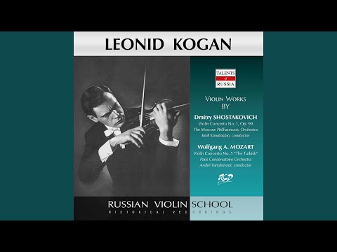 Violin Concerto No. 1 in A Minor, Op. 77: III. Passacaglia (Live)