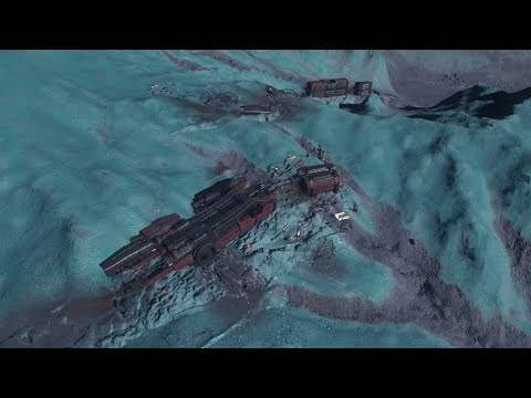 Star Citizen PU (3.16.1) - Derelict Spaceships - Planetside Points of Interest