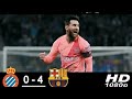 Fc Barcelona vs Espanyol 4–0 All Goals and Highlights 2018HD